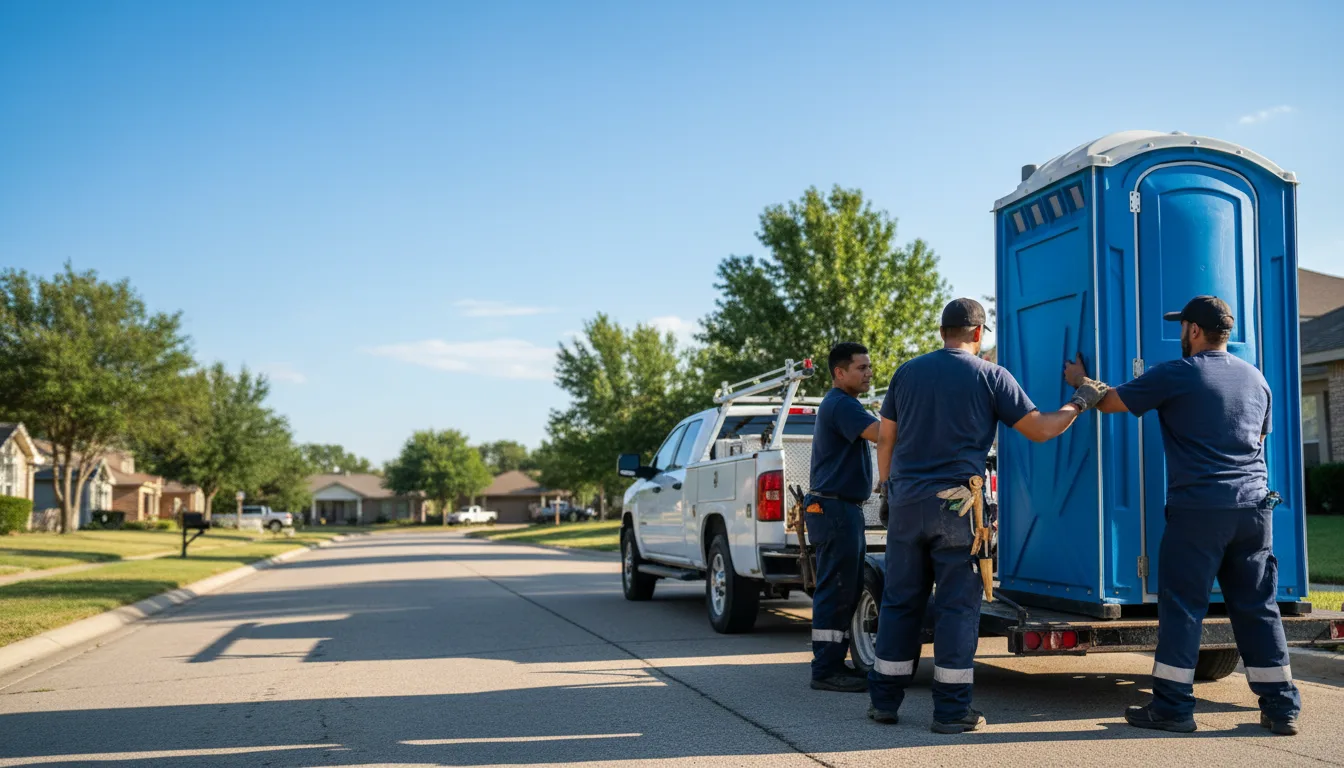 Portable Toilet Rental in Flushing, MI near me